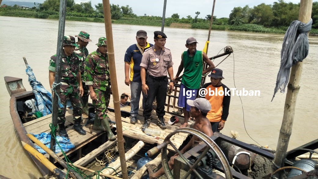 Nekat Nambang Pasir Dekat Tanggul Ambles, Kapolsek Plumpang Peringatkan Warga Bojonegoro